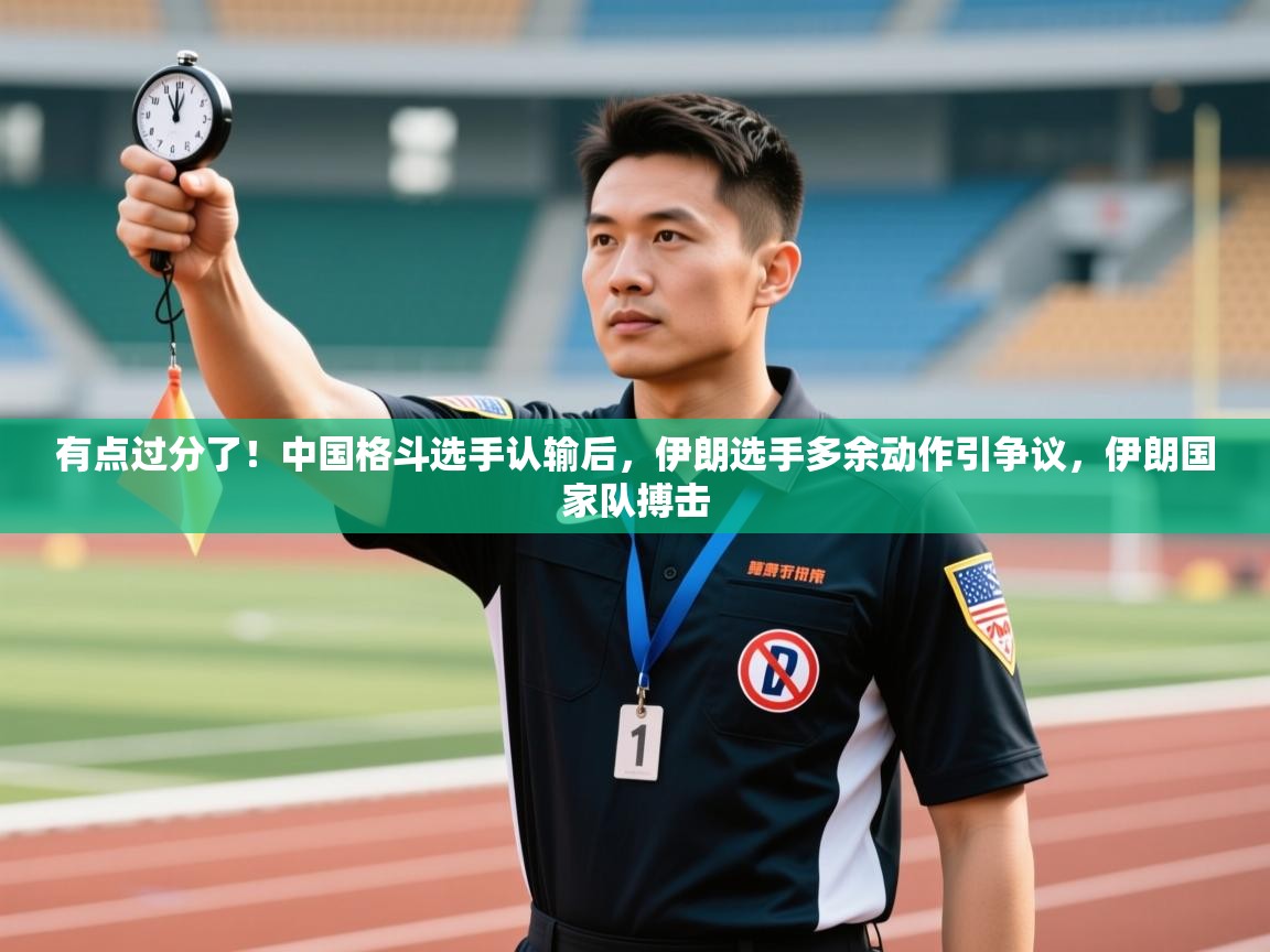 问鼎体育app-有点过分了!中国格斗选手认输后,伊朗选手多余动作引争议,伊朗国家队搏击 第3张