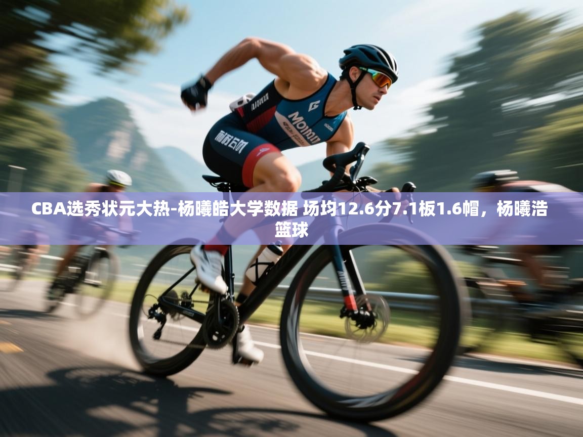 问鼎娱乐pg下载-CBA选秀状元大热-杨曦皓大学数据 场均12.6分7.1板1.6帽,杨曦浩 篮球 第4张